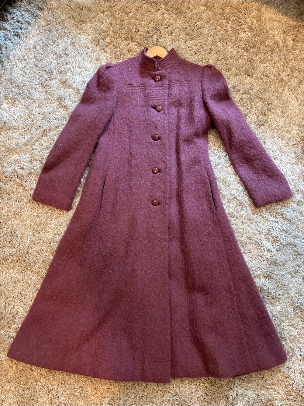 Vintage mohair Nipon Coature coat